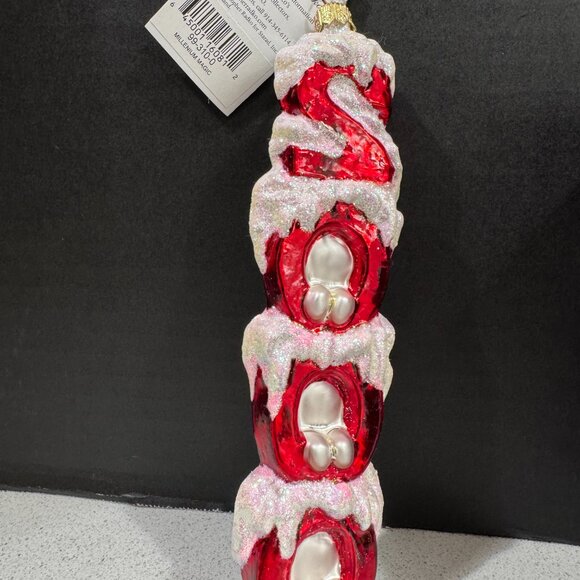 Christopher Radko Millennium Magic Snowmen 2000 Ornament 99-310-2 - Vintage - Picture 3 of 4